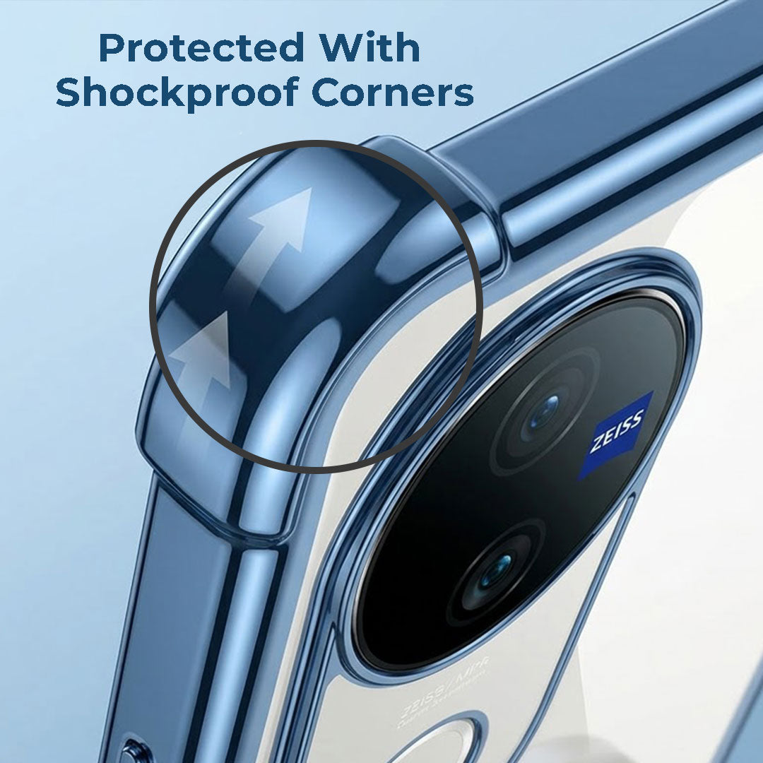 Vivo V50 5G Premium Stress Buster Wheel Rotating Shockproof Airbags Case
