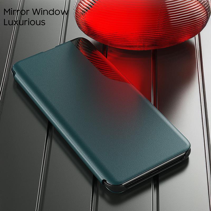 Vivo Y200e 5G Luxury Half Window Leather Flip Case
