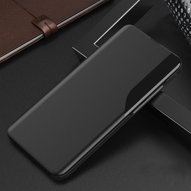 Motorola Edge 50 Fusion 5G Luxury Half Window Leather Flip Case
