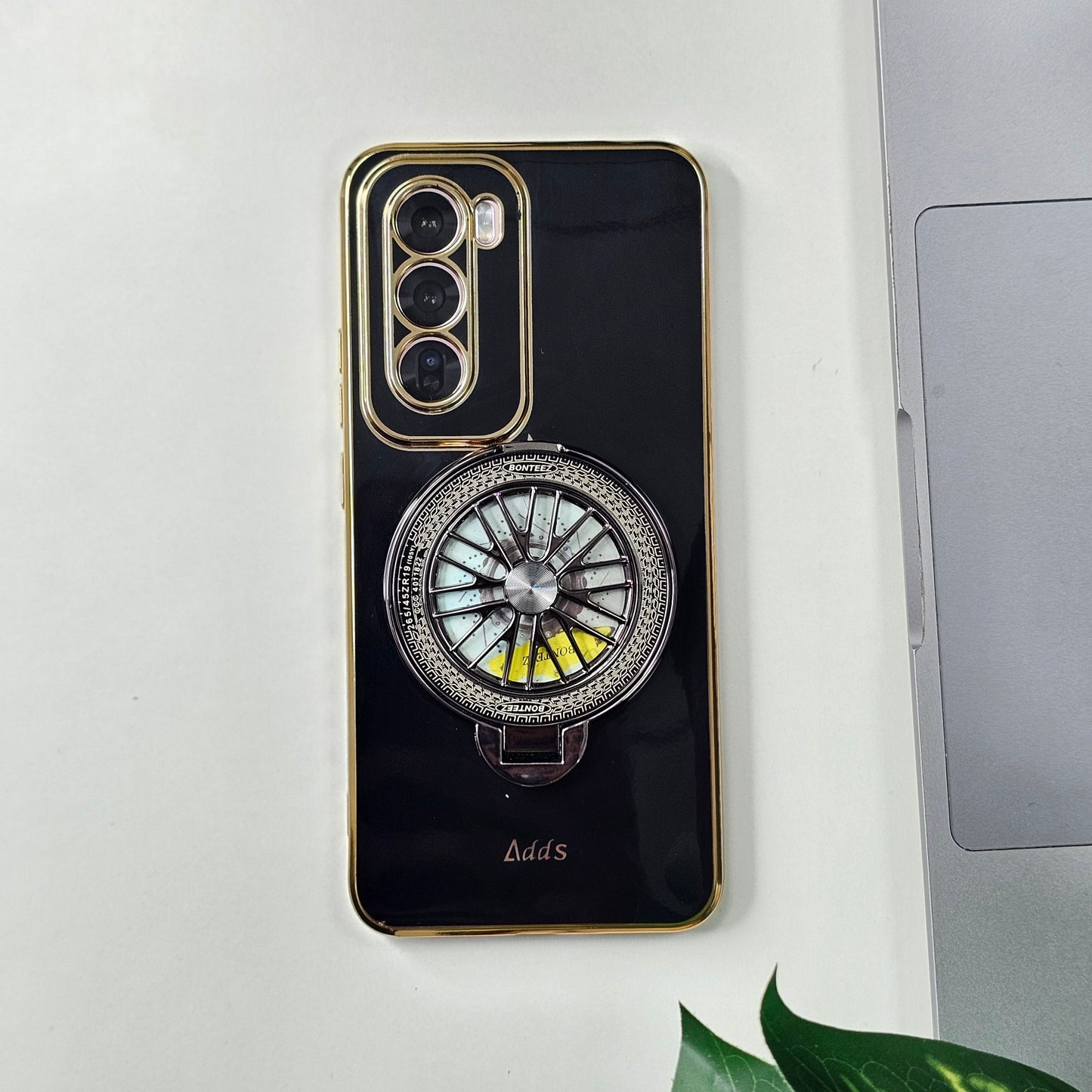 Oppo Reno 12 Pro 5G Best Selling Stress Buster Wheel Silicone Scratch Resistant Back Case