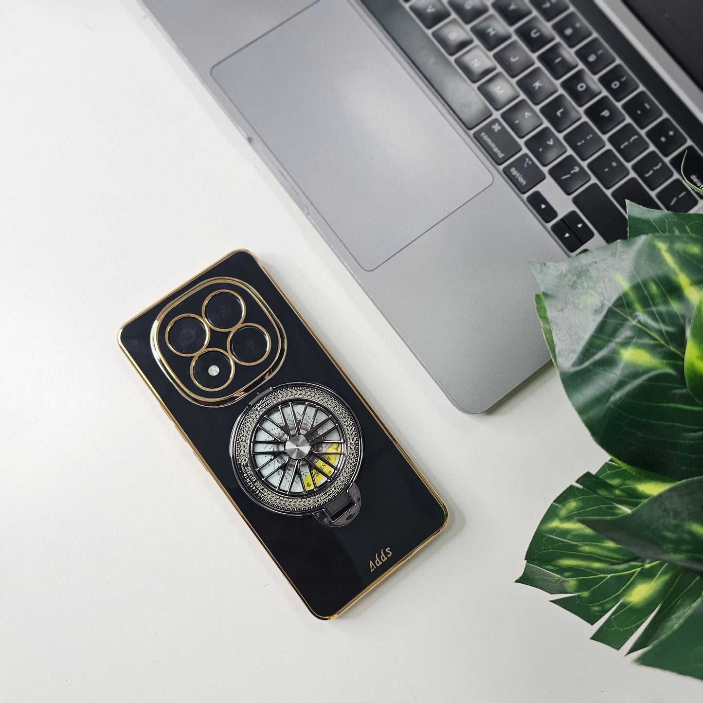 Redmi Note 14 Pro+ 5G Best Selling Stress Buster Wheel Silicone Scratch Resistant Back Case