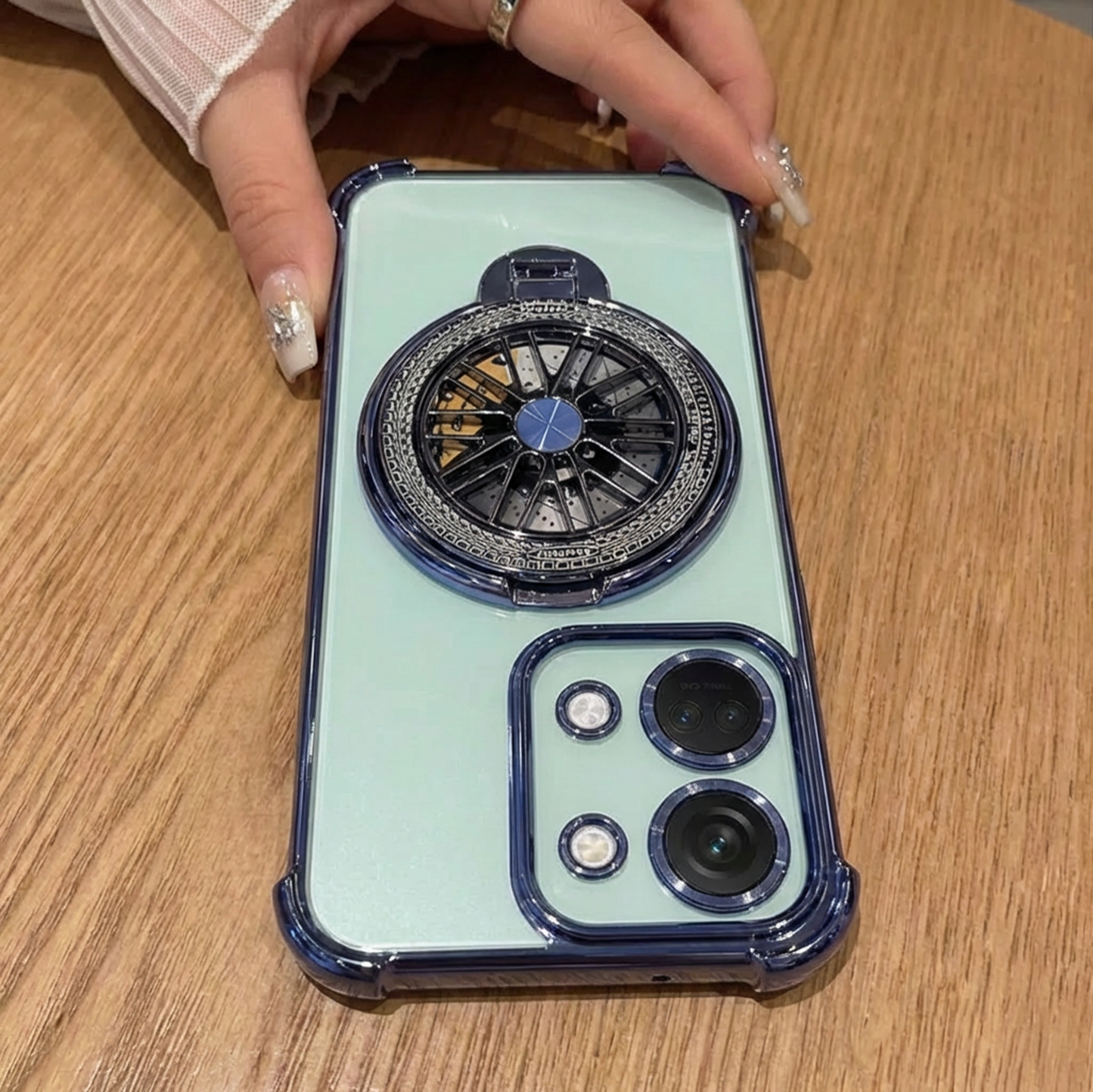 OnePlus Nord 3 5G Premium Stress Buster Wheel Rotating Shockproof Airbags Case