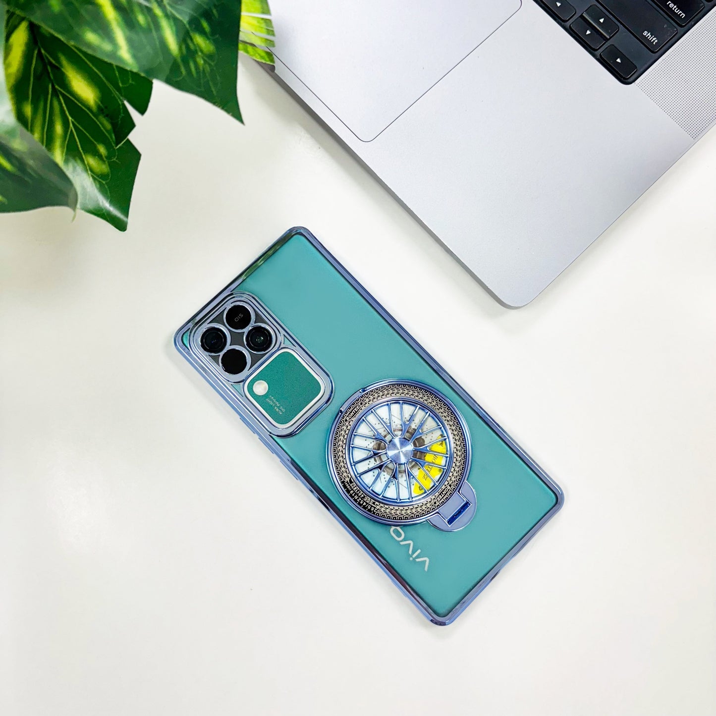 Vivo V30 Pro 5G Ferrari Wheel Electroplating Case