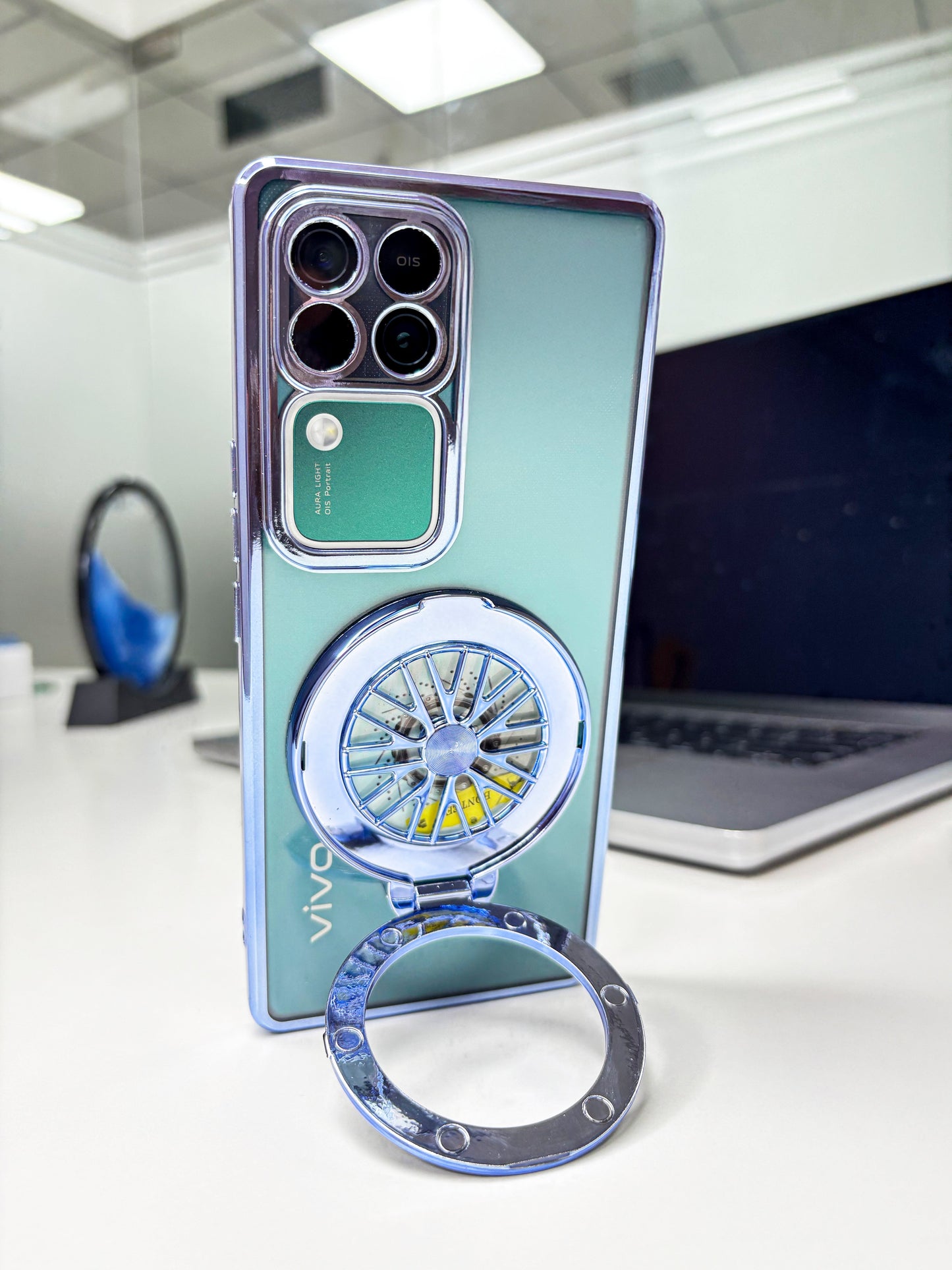 Vivo V30 Pro 5G Ferrari Wheel Electroplating Case