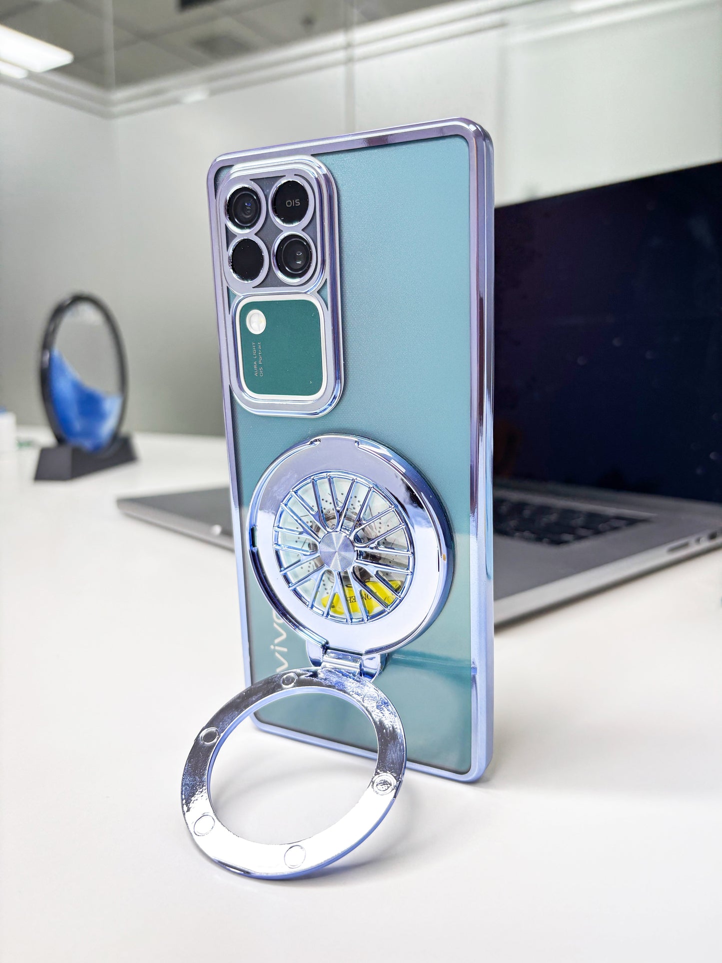 Vivo V30 Pro 5G Ferrari Wheel Electroplating Case