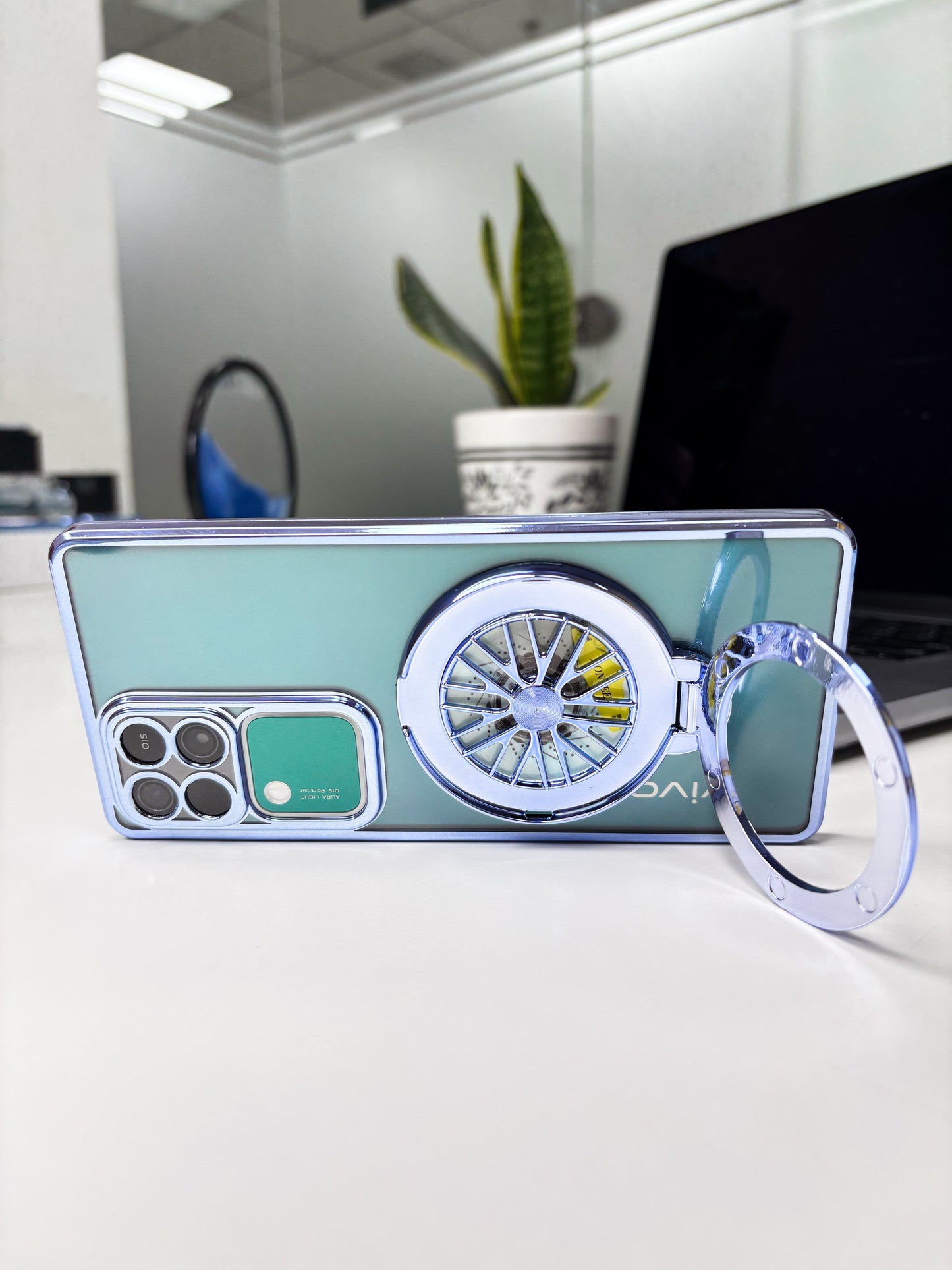 Vivo V30 Pro 5G Ferrari Wheel Electroplating Case