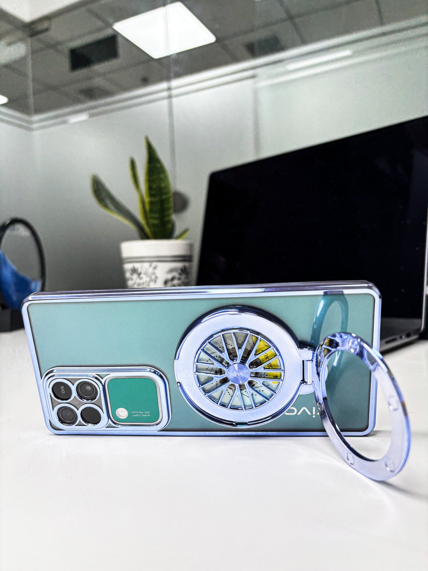 Vivo V30 Pro 5G Ferrari Wheel Electroplating Case