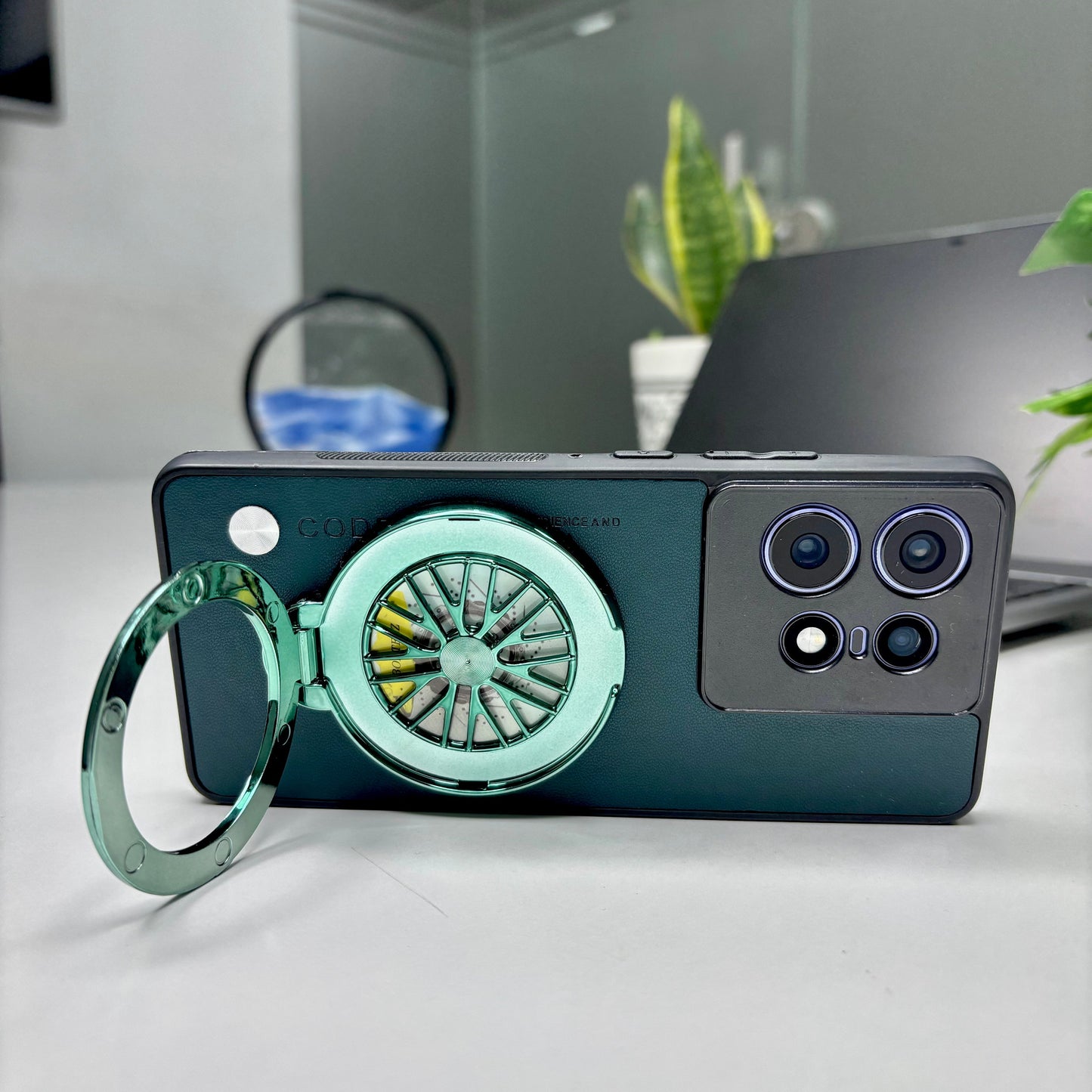 Motorola Edge 50 Pro 5G Best Selling Stress Buster Wheel Soft Vegan Scratch Resistant Back Case