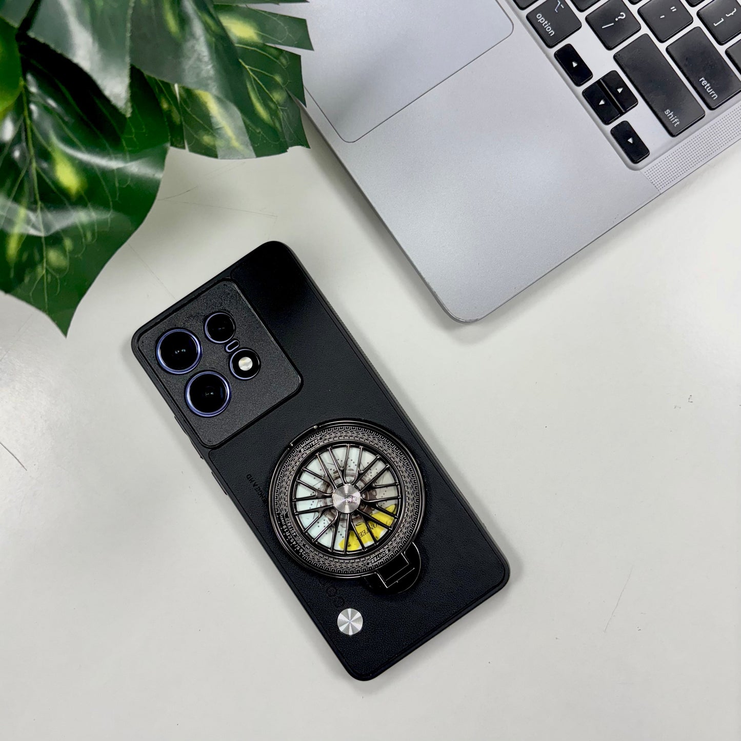 Motorola Edge 50 Pro 5G Best Selling Stress Buster Wheel Soft Vegan Scratch Resistant Back Case