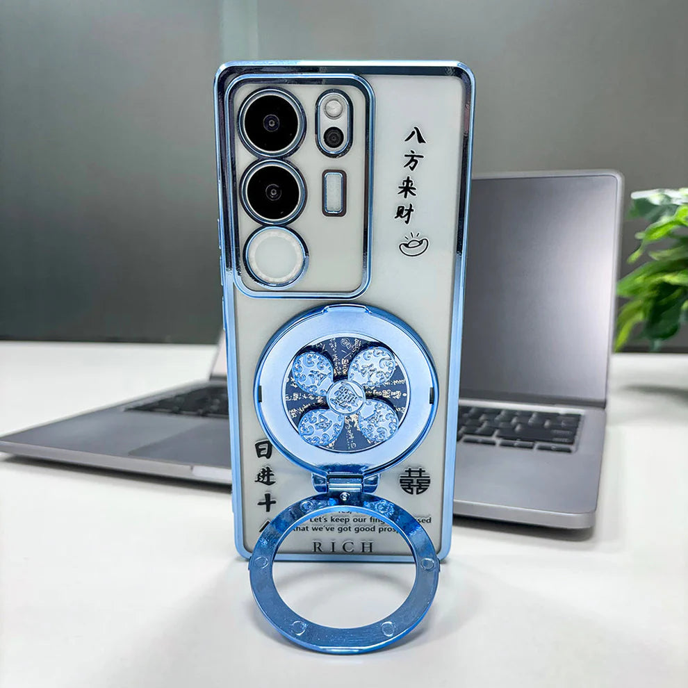 Vivo V29 5G Rich Manifestation Reflective Fidget Rotating Back Case