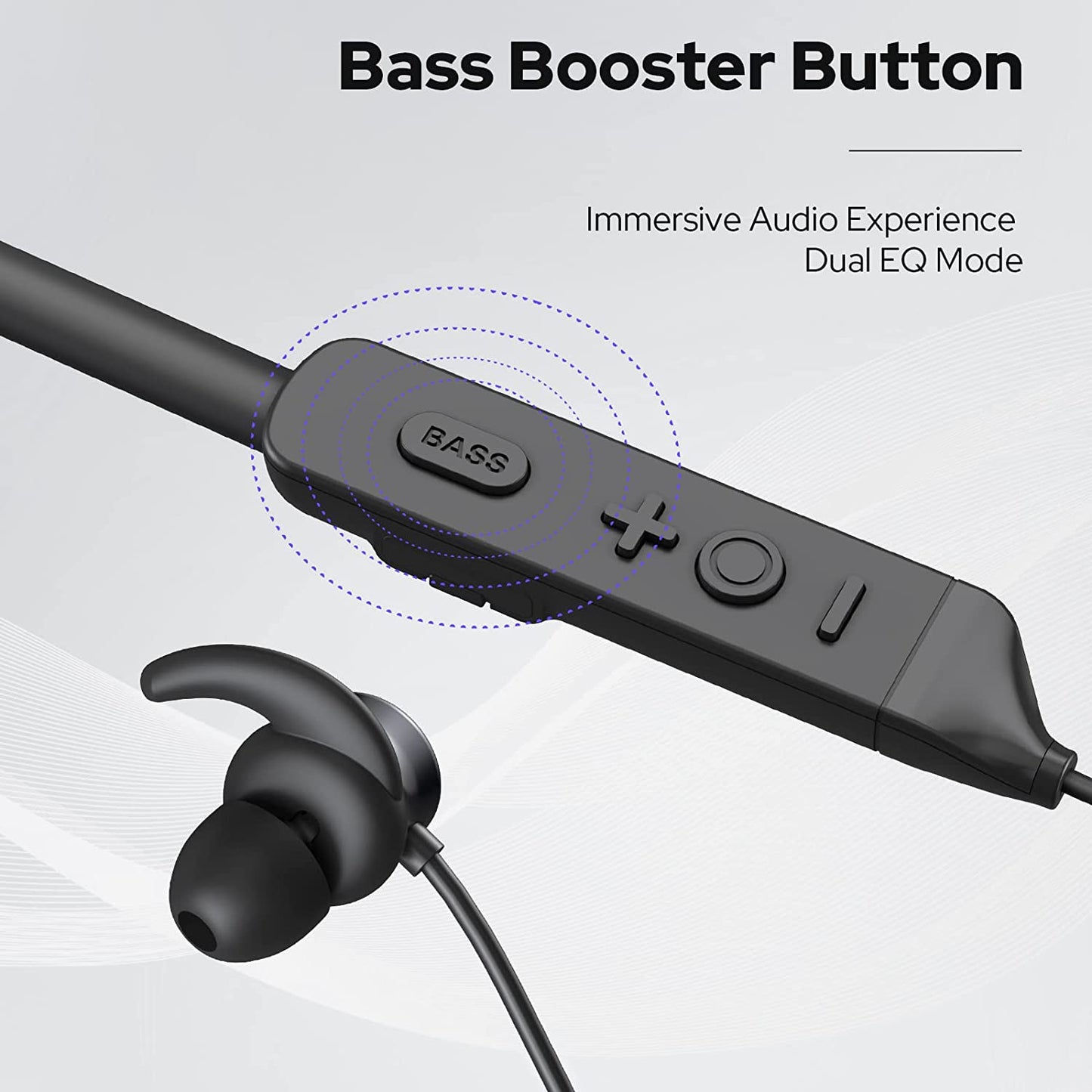 Wireless Neck Band With Soft Earbuds (HP02)
