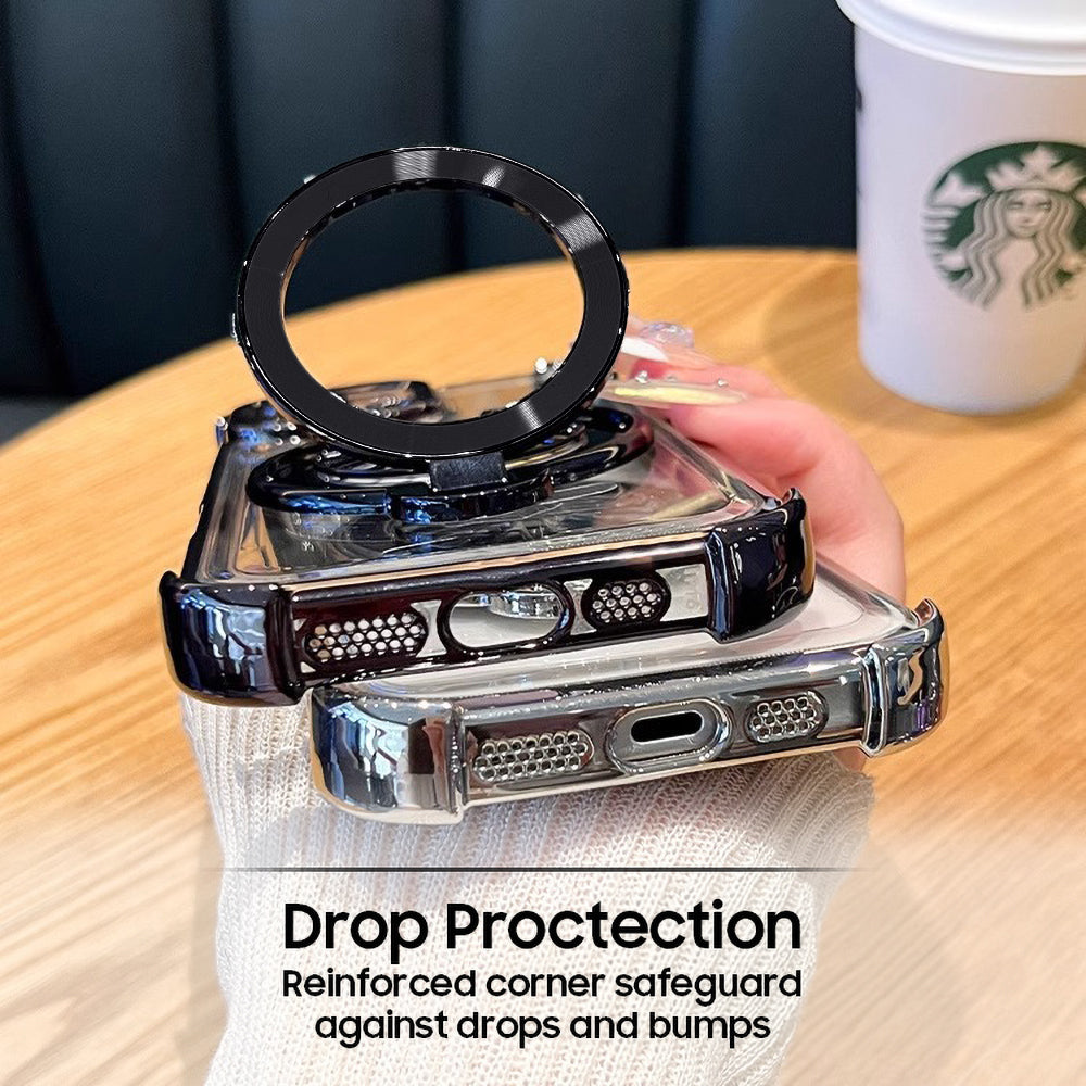 Vivo V29/V29 Pro 5G Four Corner Airbags 100% Original Astro Money Magnet Rotating Dollar Case