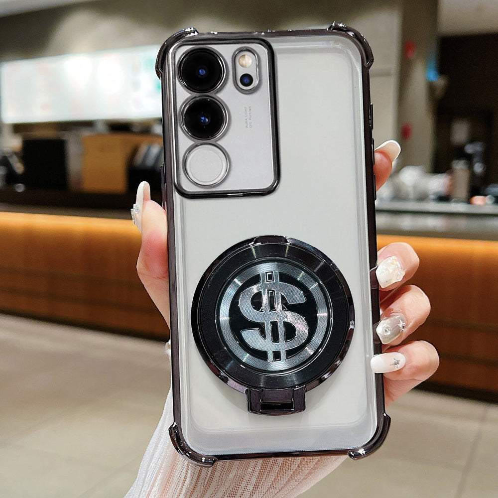 Vivo V29/V29 Pro 5G Four Corner Airbags 100% Original Astro Money Magnet Rotating Dollar Case