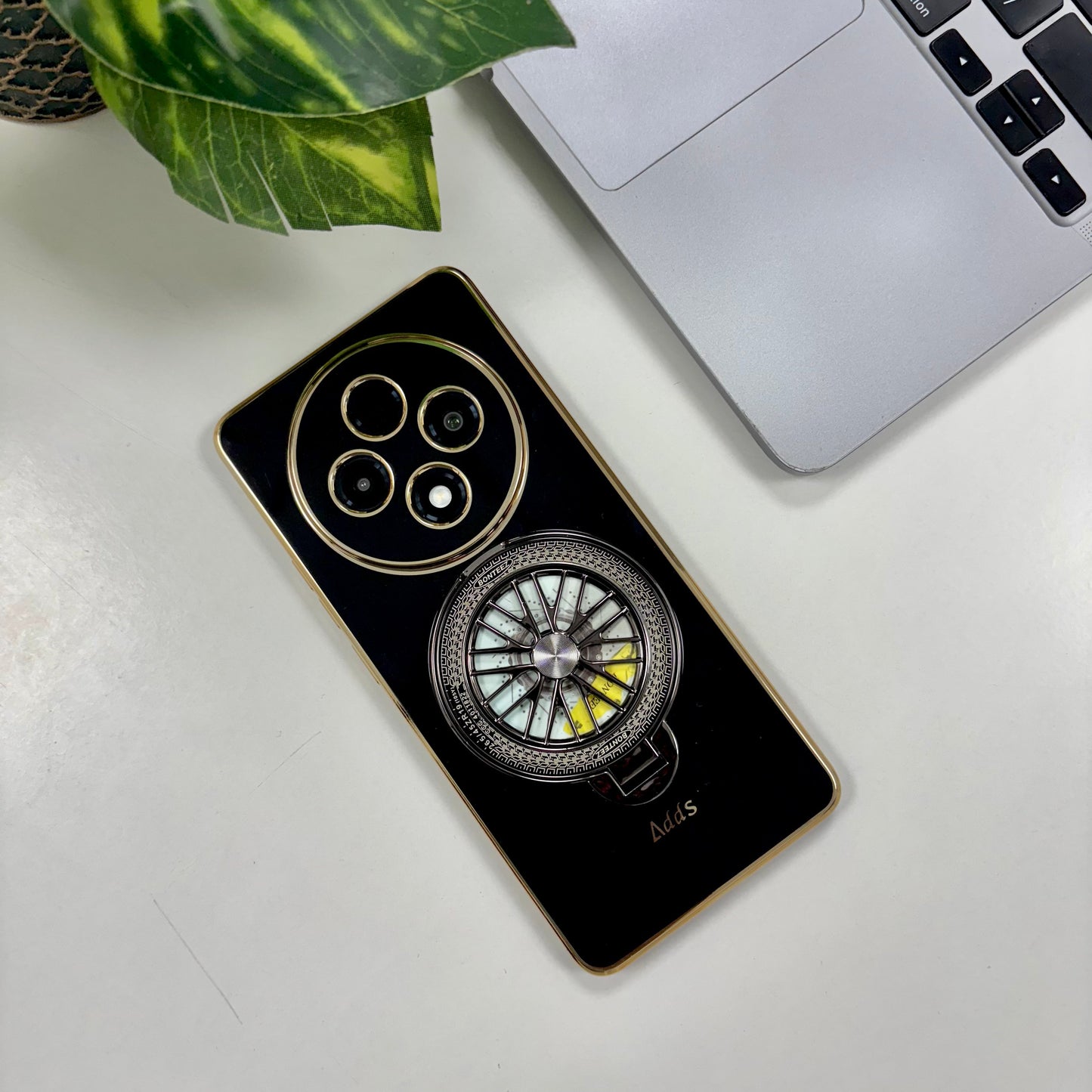 Oppo F27 Pro+ 5G Best Selling Stress Buster Wheel Silicone Scratch Resistant Back Case