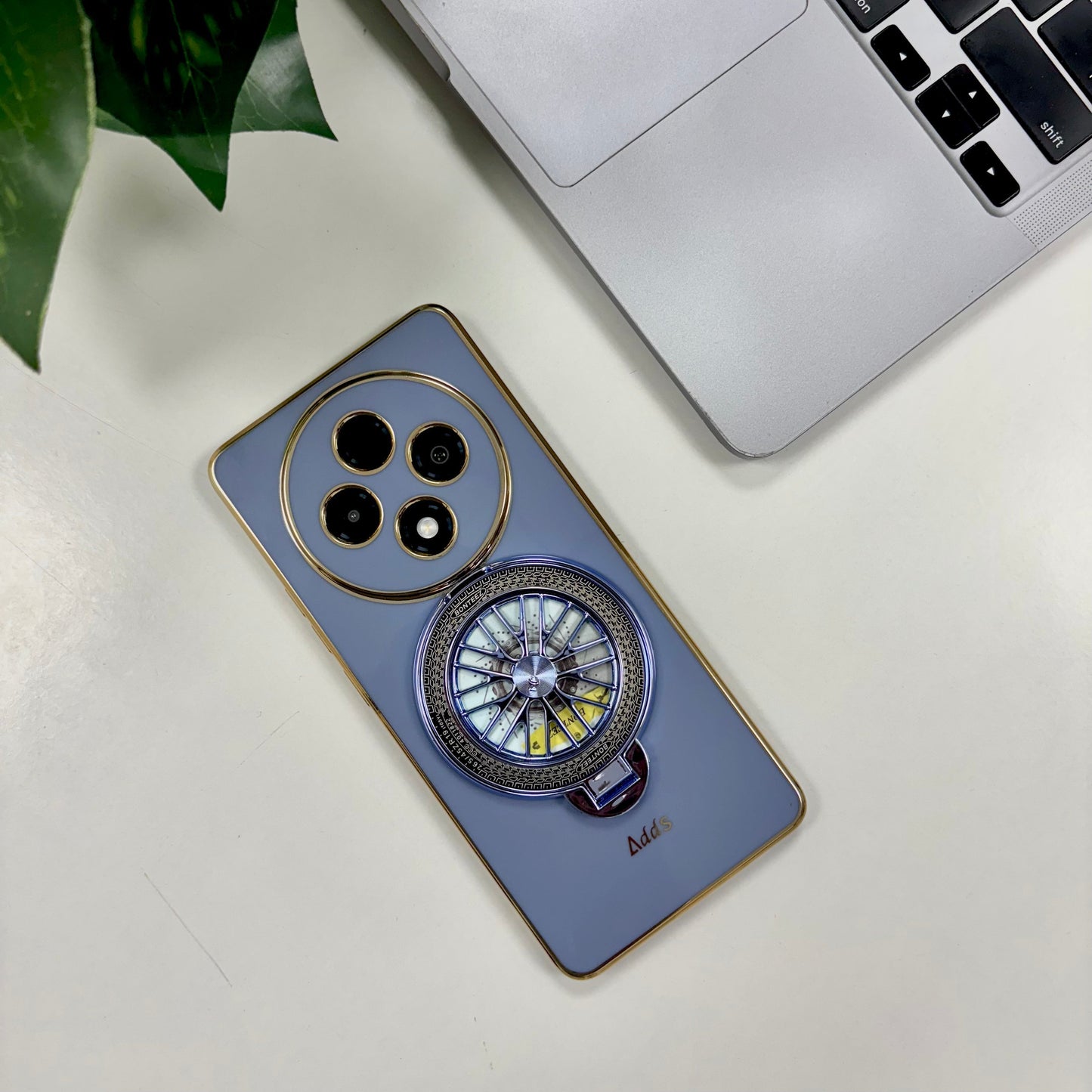 Oppo F27 Pro+ 5G Best Selling Stress Buster Wheel Silicone Scratch Resistant Back Case