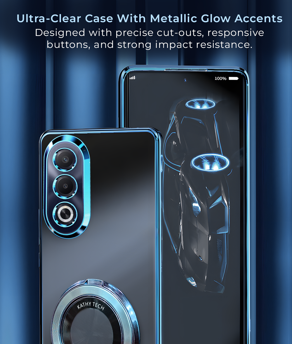 Oppo K12x 5G Magnifier Electroplating Case