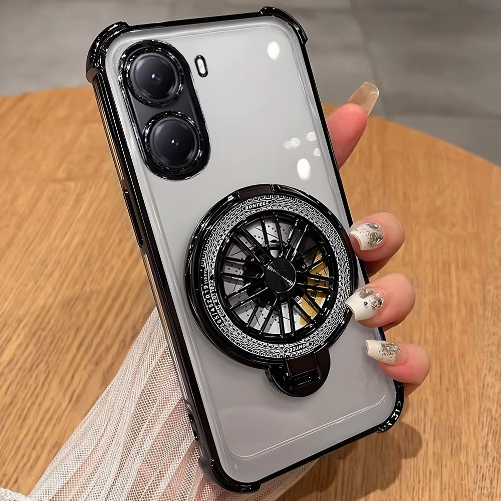 Vivo V29e 5G Premium Stress Buster Wheel Rotating Shockproof Airbags Case