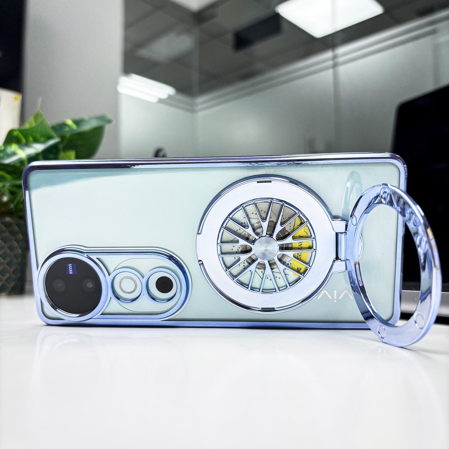 Vivo V40 Pro 5G Ferrari Wheel Electroplating Case