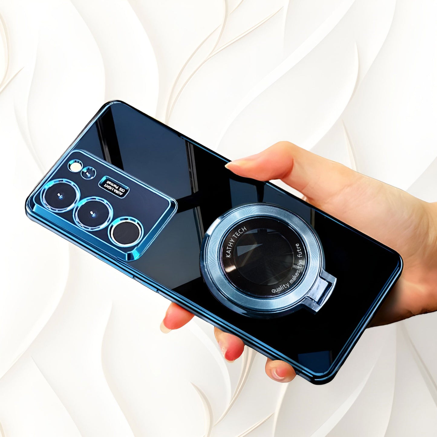 Vivo Y300 5G Magnifier Electroplating Case