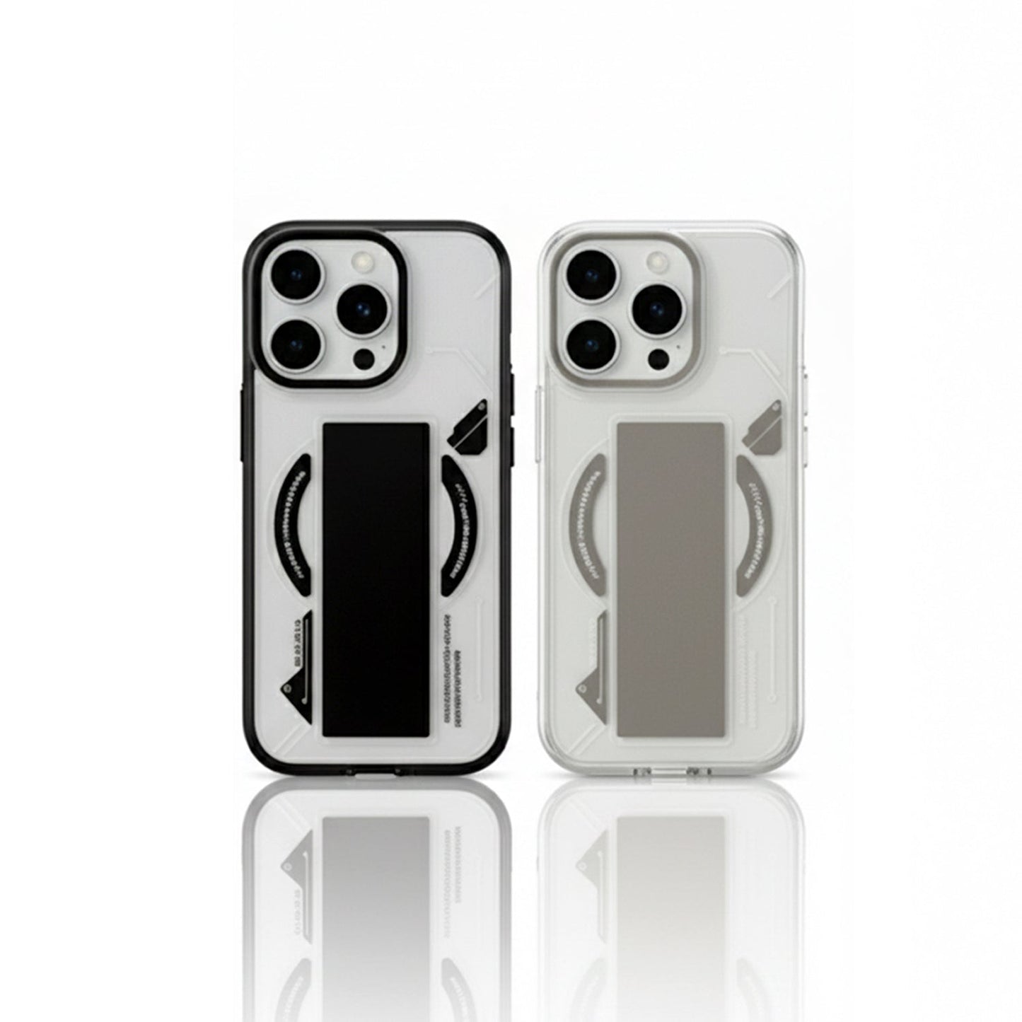 iPhone 16 Pro & 16 Pro Max Exquisite Stripe Stand Magsafe Case