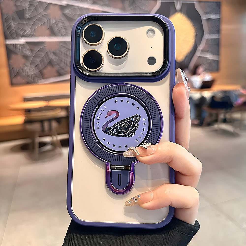 iPhone 17 Pro & 17 Pro Max Luxury Duck Ring Stand Shockproof Magnetic Magsafe Case