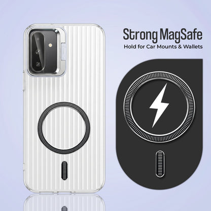 Samsung Galaxy A56 5G Anti-Yellow Magsafe Liquid Crystal Clear Case