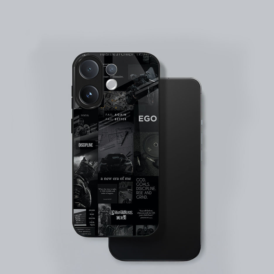 Vivo V60 5G Premium Acrylic Shockproof Glass Back Case (New Era)