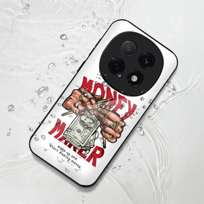 OPPO F29 Pro 5G Premium Acrylic Shockproof Glass Back Case (Money maker)