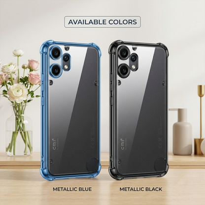 Nothing Phone 2 Pro 5G Anti-Yellow Electroplating Transparent Airbags Case