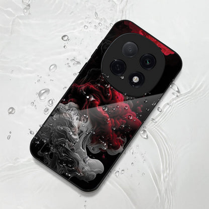 OPPO F29 Pro 5G Premium Acrylic Shockproof Glass Back Case (Infernal Drift)