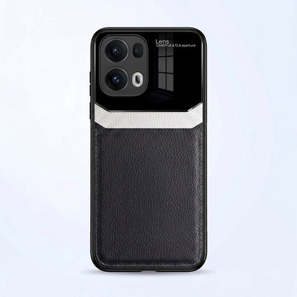 Oppo Reno 13 Pro 5G Premium Leather Lens Protective Case