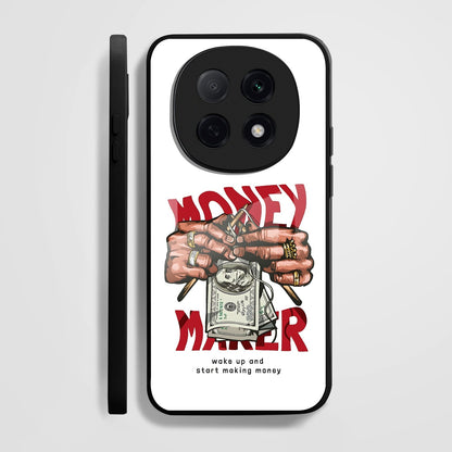 OPPO F29 Pro 5G Premium Acrylic Shockproof Glass Back Case (Money maker)