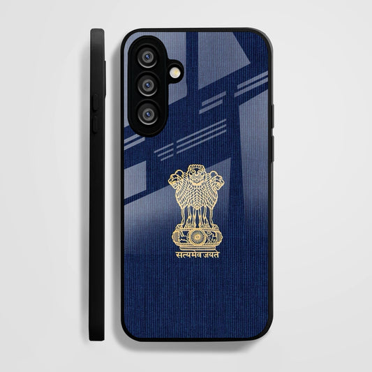 Samsung Galaxy A36 5G Premium Acrylic Shockproof Glass Back Case (Nation Pride)