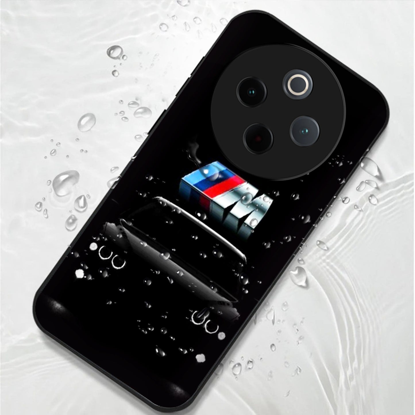 Vivo T4 5G Premium Acrylic Shockproof Glass Back Case (Motorsport Edition)