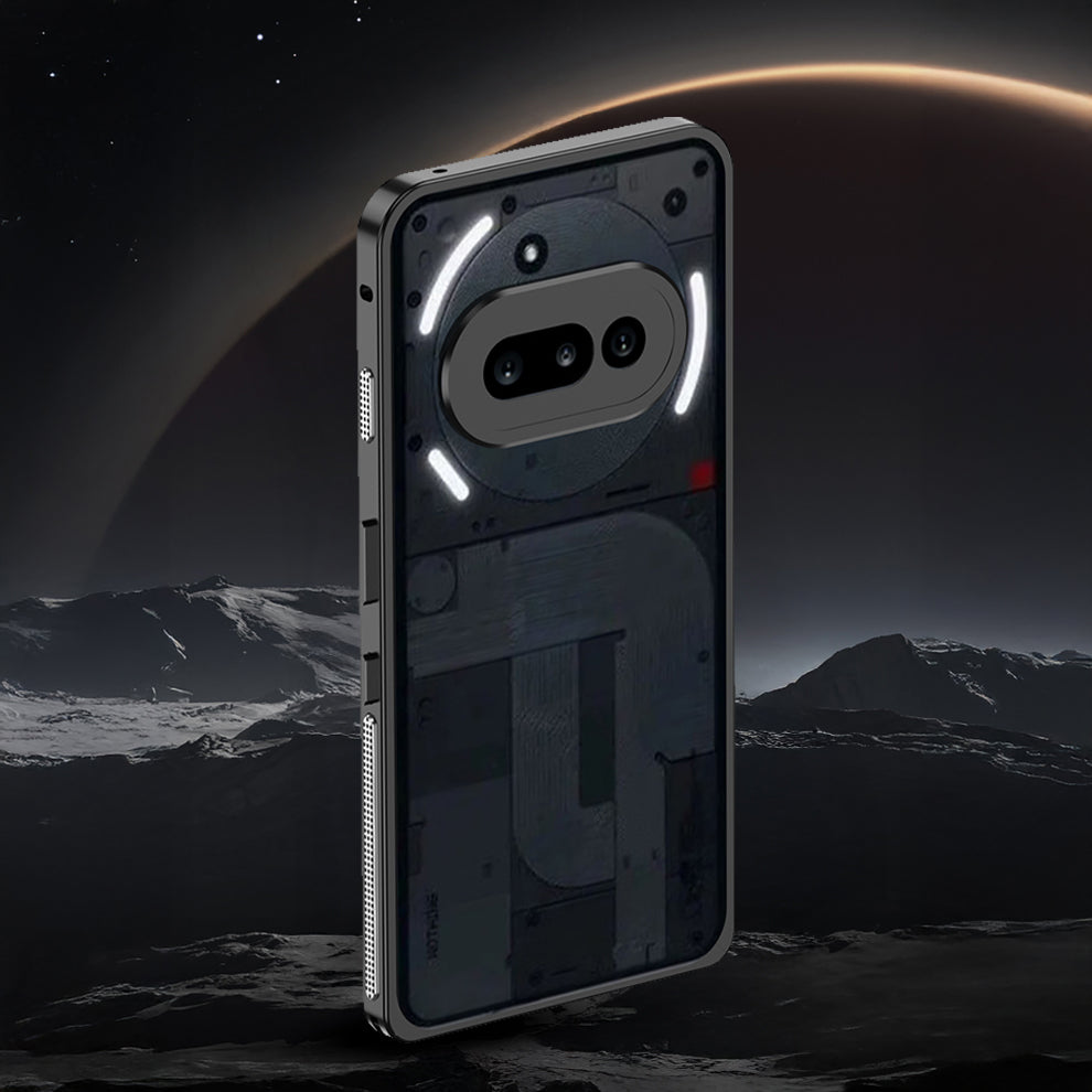 Nothing Phone 3a 5G Aluminium Metal Frame Case With Metal Camera Lens Protection