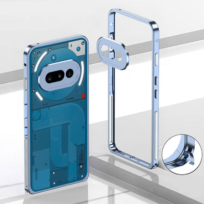 Nothing Phone 3a 5G Aluminium Metal Frame Case With Metal Camera Lens Protection