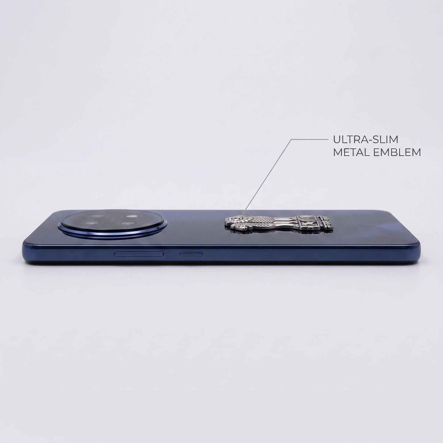 Oppo F31 Pro+ 5G Compatible Satyamev Jayate 3D Metal Emblem Sticker