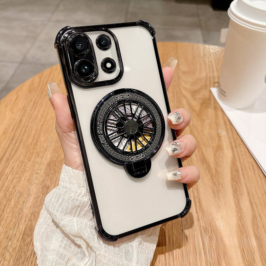 OnePlus 15 5G Premium Stress Buster Wheel Rotating Shockproof Airbags Case