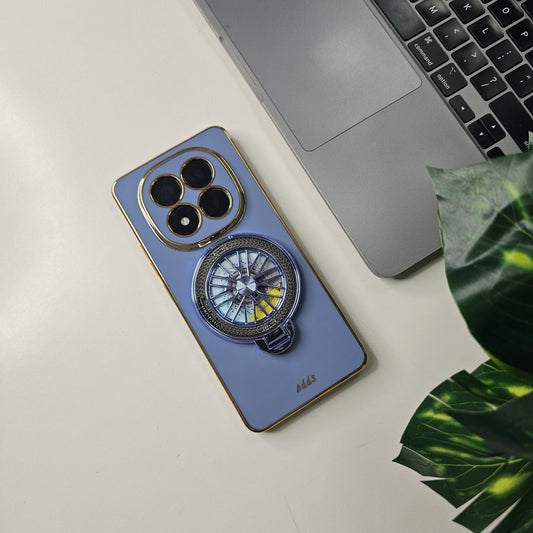 Redmi Note 14 Pro+ 5G Best Selling Stress Buster Wheel Silicone Scratch Resistant Back Case