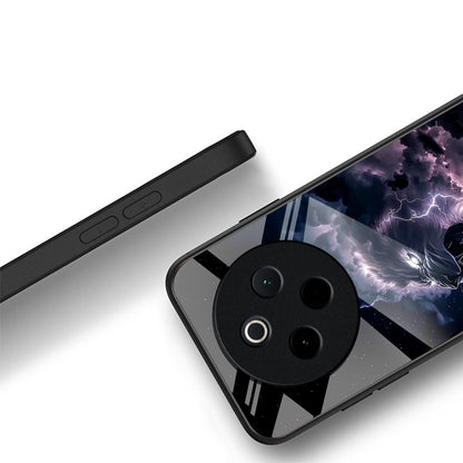 Vivo T4 5G Premium Acrylic Shockproof Glass Back Case (Storm King)