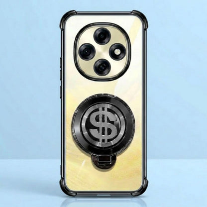 Oppo F31 Pro 5G Four Corner Airbags 100% Original Astro Money Magnet Rotating Dollar Case