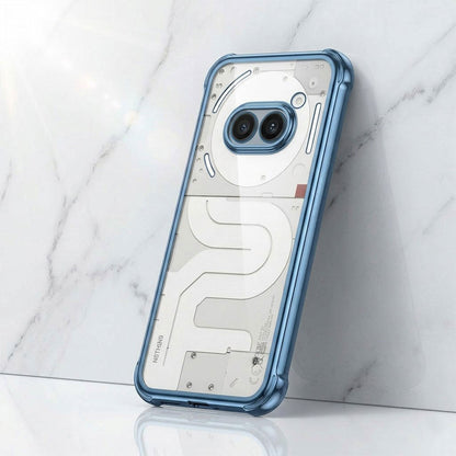 Nothing Phone 2a 5G Anti-Yellow Electroplating Transparent Airbags Case
