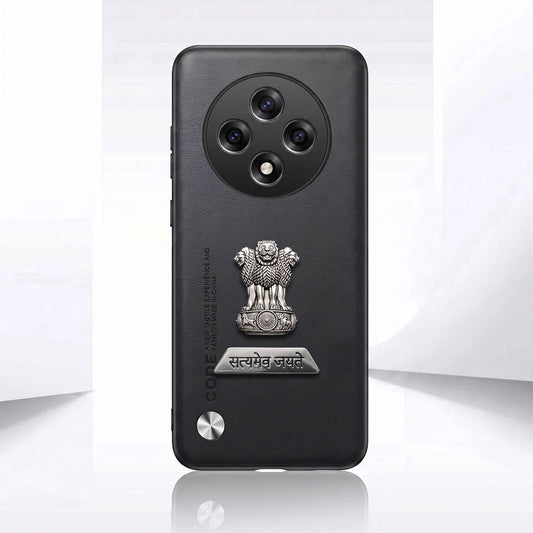 Oppo F27 Pro+ 5G Satyamev Jayate 2-in-1 Emblem Vegan Leather Back Case