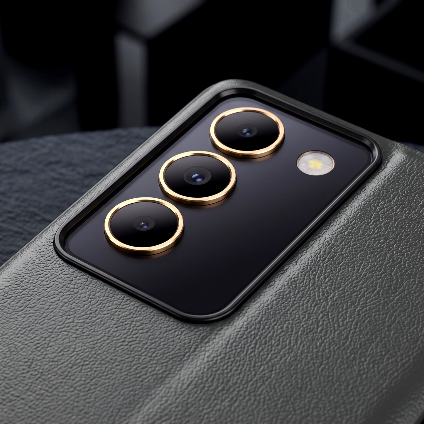 Vivo T3 5G Satyamev Jayate Half Window Leather Flip Case