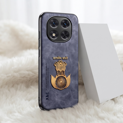 Redmi Note 14 Pro+ 5G Satyamev Jayate Comfortable Leather Phone Case