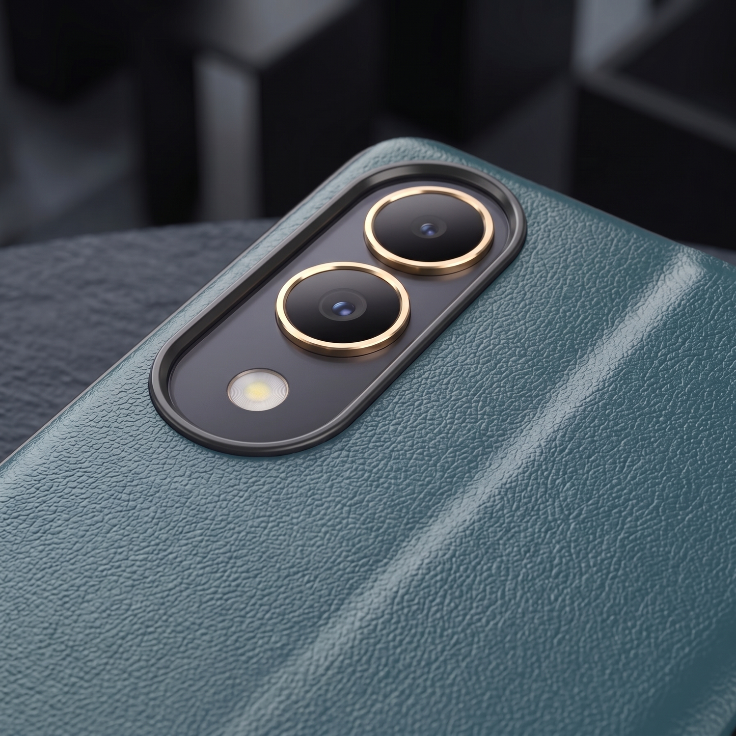 Vivo Y28 5G Satyamev Jayate Half Window Leather Flip Case