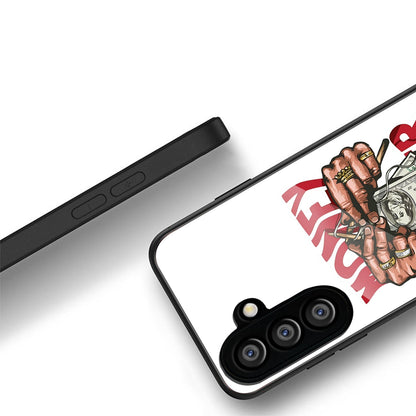 Samsung Galaxy A36 5G Premium Acrylic Shockproof Glass Back Case (Money maker)