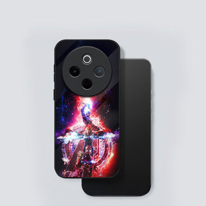 Vivo T4 5G Premium Acrylic Shockproof Glass Back Case (Infinity Blaster)