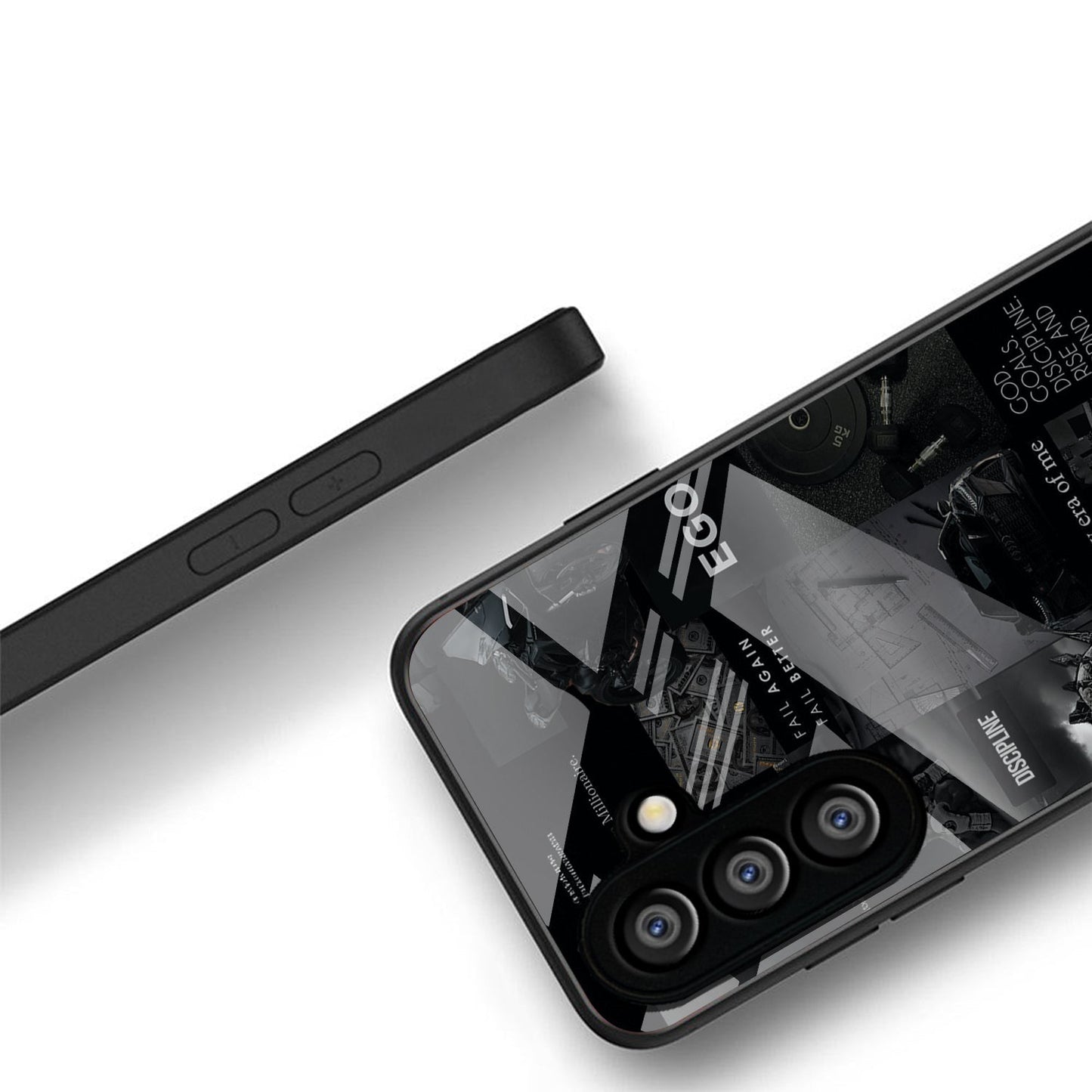 Samsung Galaxy A56 Premium Acrylic Shockproof Glass Back Case (New Era)