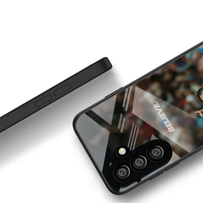 Samsung Galaxy A36 5G Premium Acrylic Shockproof Glass Back Case (Virat Kohli)